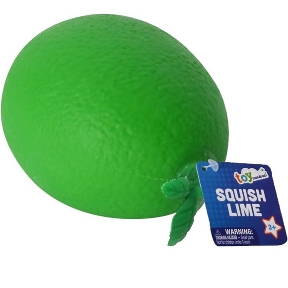 Toymendous Other - Toymendous Squish Lime Jumbo 16in Viral Squishy Toy Green Sensory